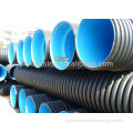 Superior quality agriculture pe corrugated/sletted drainage pipe